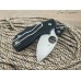 Нож Spyderco Squeak black реплика SD1351