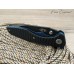 Нож флиппер Zero Tolerance 0393 black-blue реплика SD1264