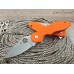 Нож флиппер Spyderco Domino orange реплика SD1250
