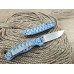 Нож Крыса мини RAT2 blue реплика SD1247