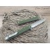 Нож флиппер Five Pro Москит classic green сталь D2 SD1311