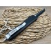 Фронтальный нож Microtech Ultratech black2 tanto реплика SD2013