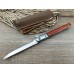 Нож флиппер M390P wood SD1031