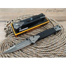 Нож полуавтомат Browning FA66 black реплика SD2136