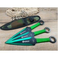 Ножи спортивные Boker 3шт green реплика SD4016 Ножи спортивные Boker 3шт green реплика SD4016
