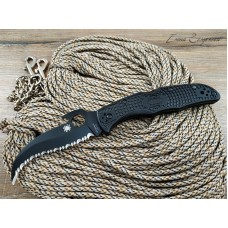 Нож Spyderco Endura 4 Matriarch Wave black реплика SD1166