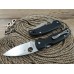 Нож Spyderco Shaman black G10 реплика SD1438