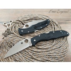 Нож Spyderco Endura 4 Wharncliffe black реплика SD1415