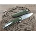 Нож флиппер Five Pro Варан-2 green сталь D2 SD1408