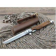 Нож флиппер M390-2C wood tanto SD1080