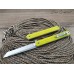 Нож флиппер Five Pro Москит tanto yellow сталь D2 SD1291
