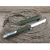 Нож флиппер Five Pro Москит tanto green сталь D2 SD1315