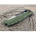 Нож флиппер Five Pro Саботаж green сталь D2 SD1446