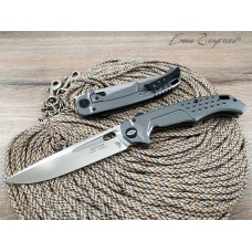 Нож НОКС Кугуар с толкателем сталь M390 Титан 332-156506