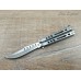 Нож бабочка мини F-668 silver SD3049