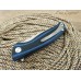 Нож флиппер Five Pro Кадет blue сталь D2 SD1399