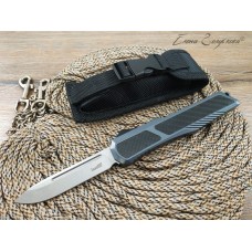 Фронтальный нож Kershaw Livewire grey carbon реплика SD2170 Фронтальный нож Kershaw Livewire grey carbon реплика SD2170