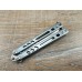Нож бабочка мини F-668 silver SD3049