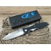 Нож флиппер Zero Tolerance 0393 black-silver реплика SD1124