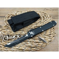 Фронтальный нож Microtech Ultratech black2 tanto реплика SD2013
