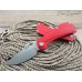 Нож SARO Скорпион Bowie сталь K110 красный G10 B341к