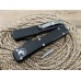 Фронтальный нож Microtech Ultratech black tanto реплика SD2053