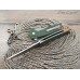 Нож флиппер Five Pro Tadao green сталь D2 SD1301