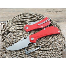 Нож SARO Скорпион Bowie сталь K110 красный G10 B341к