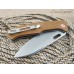 Нож флиппер Five Pro Ребус brown micarta сталь D2 SD1389
