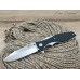 Нож флиппер Zero Tolerance 0393 black-silver реплика SD1124