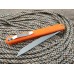Нож флиппер Зубочистка tanto orange сталь D2 SD1199
