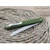 Нож флиппер Зубочистка tanto green сталь D2 SD1200