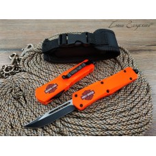 Фронтальный мини нож Microtech Harley-Davidson orange реплика SD2172 Фронтальный мини нож Microtech Harley-Davidson orange реплика SD2172