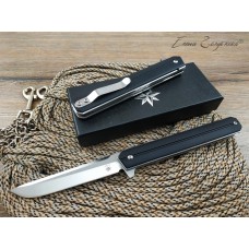 Нож флиппер Five Pro Москит classic black сталь D2 SD1196