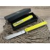 Нож флиппер Five Pro Москит tanto yellow сталь D2 SD1291