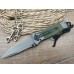 Нож полуавтомат Browning FA38 green реплика SD2006