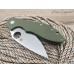 Нож флиппер Spyderco Domino green реплика SD1249