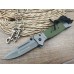 Нож полуавтомат Browning FA38 green реплика SD2006