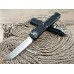 Фронтальный нож Microtech Ultratech black tanto реплика SD2053