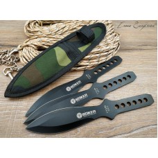 Ножи спортивные Boker 3шт black реплика SD4006