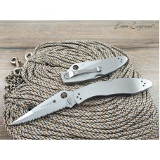Нож Spyderco Police steel serrated реплика SD1224