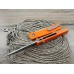 Нож флиппер ШГ Button-Lock orange реплика SD1268