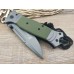 Нож полуавтомат Browning FA38 green реплика SD2006
