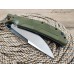 Нож флиппер Five Pro Саботаж green сталь D2 SD1446