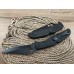 Нож Spyderco Endura 4 black2 scandi реплика SD1192
