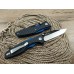 Нож флиппер Zero Tolerance 0393 black-blue реплика SD1264