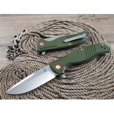 Нож флиппер Five Pro Рекрут green сталь D2 SD1511
