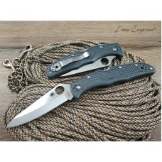 Нож Spyderco Endura 4 grey scandi реплика SD1113