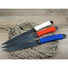 Ножи спортивные Нокс Триколор 3шт сталь 420 715-720711