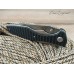 Нож флиппер Zero Tolerance 0393 black-silver реплика SD1124